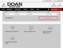 Tablet Screenshot of doanbuick.net